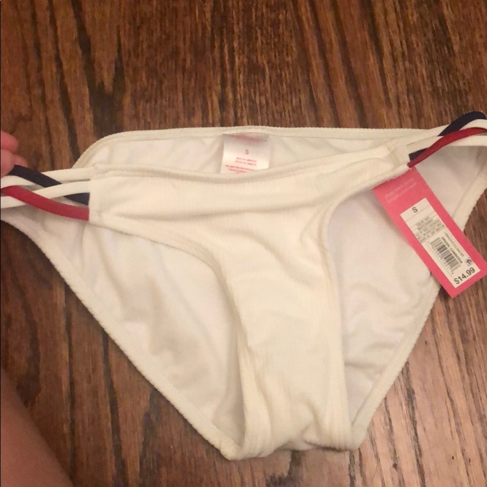 Red white and blue bikini bottoms